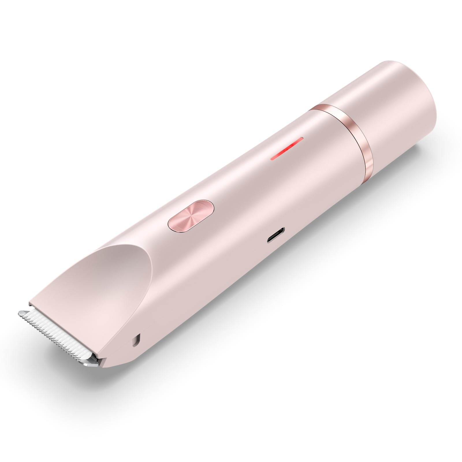 ANFOOS Bikini Trimmer for Women, 2-in-1 Electric Razor Waterproof Wet & Dry
