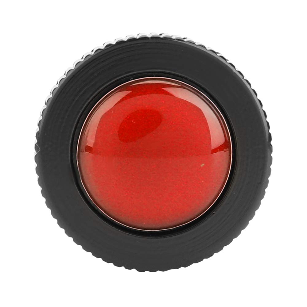 ANGGREK Quick Release Plate, Mini Aluminium Alloy Round for Manfrotto Compact Action Tripod, Ultralight, Compatible with Most Cameras, 1/4inch Screw, 22mm Diameter, Rojo