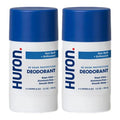 Huron Deodorant | Aluminum-Free 48-Hour Odor Protection | Sea Salt & Driftwood Scent | 3.2 Oz (Pack of 2)