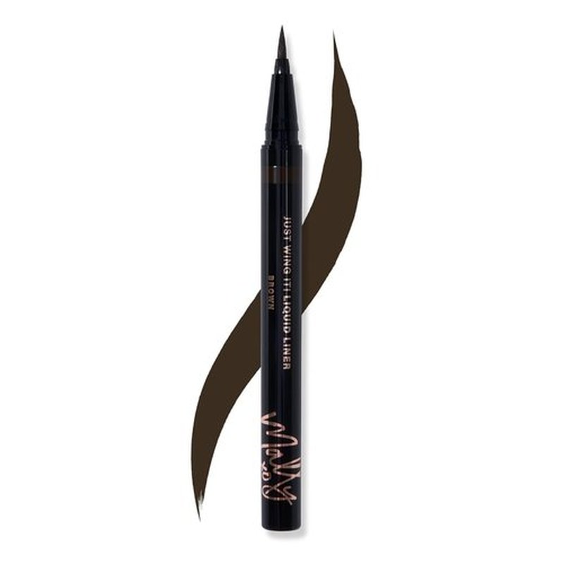 Mally Beauty Just Wing It! Liquid Eyeliner - Rich Brown Color for Effortless Application