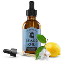 Striking Viking Beard Oil - Natural Conditioner with Almond, Tea Tree & Argan Oils for Growth | 2 Fl Oz, Bergamot Thunder