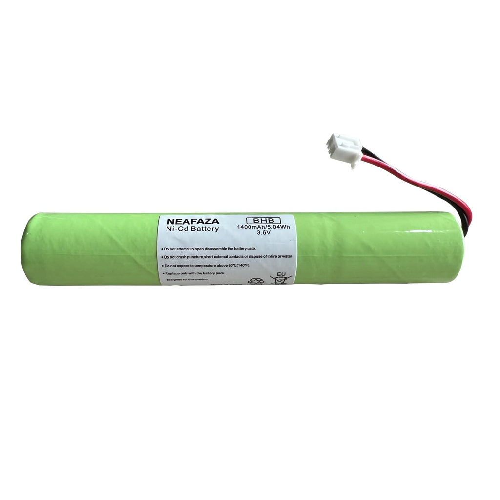 NEAFAZA 3.6V 1400mAh Ni-Cd Battery Replacement Compatible with Hurricane Spin Brush Scrubber Mop Cleaner Spin-Scrubber (1 Pack)
