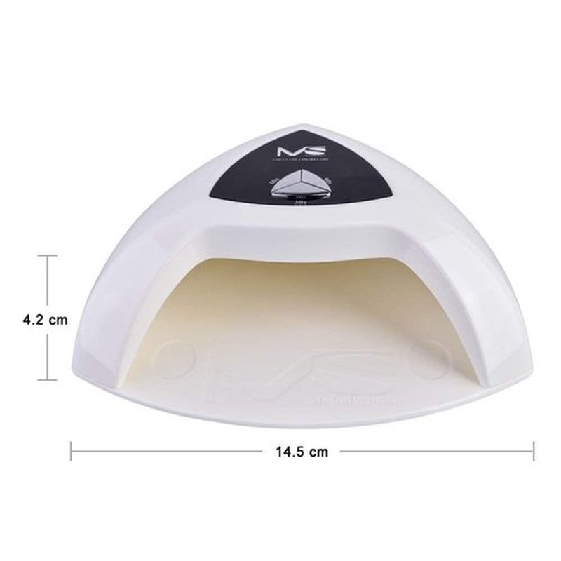MelodySusie Eos Pro12W UV/LED Nail Lamp - Smart Nail Dryer, Cures All Major Gel Nail Polish Brands, White