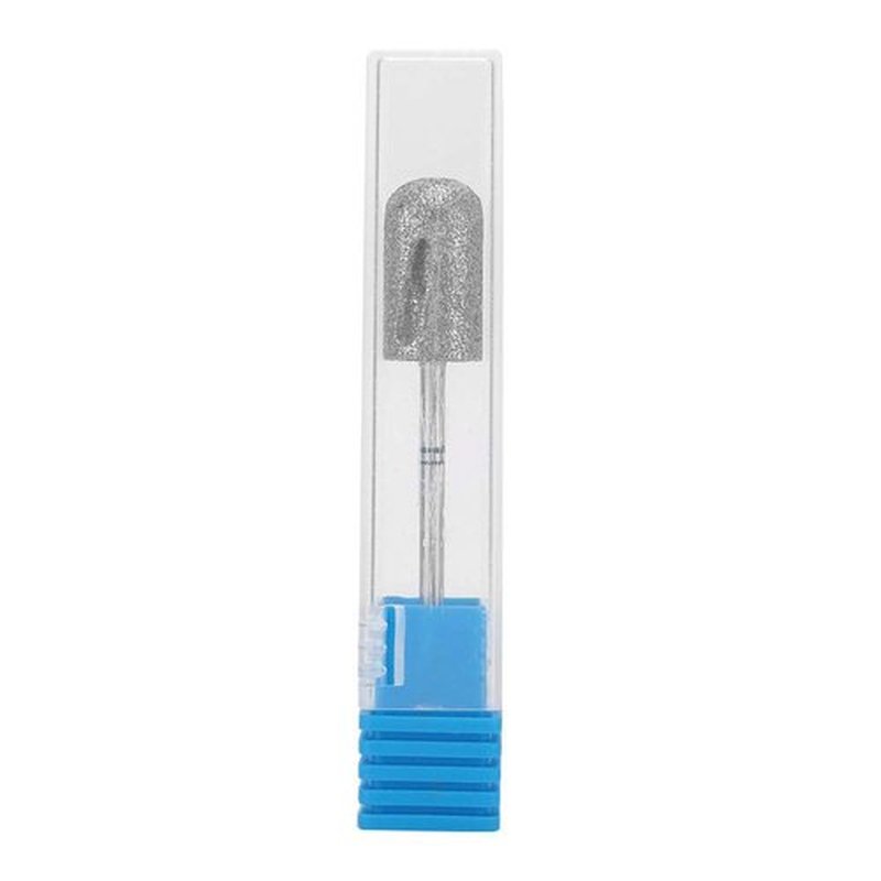 Sonew Pedicure Cone Bit, Stainless Steel Foot Nail Drill Bit Pedicure Foot Calluses Sanding Polishing Head for Cracked Skin Corns Callus Removal, Feet Filing Nails for Manicure