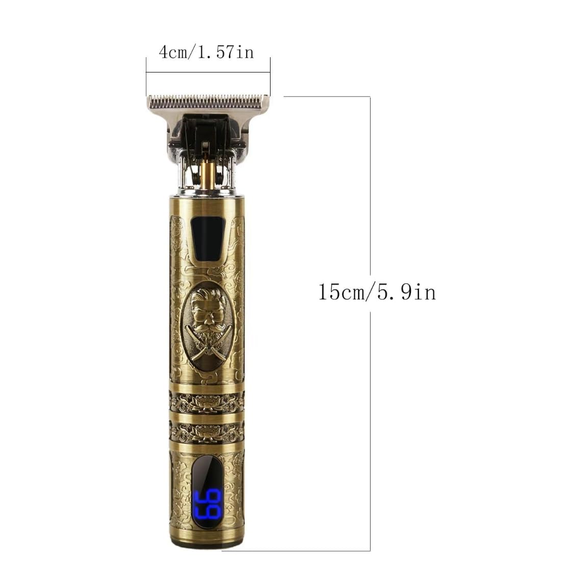 Profession cut & shave Vintage t9 trimer, Gold