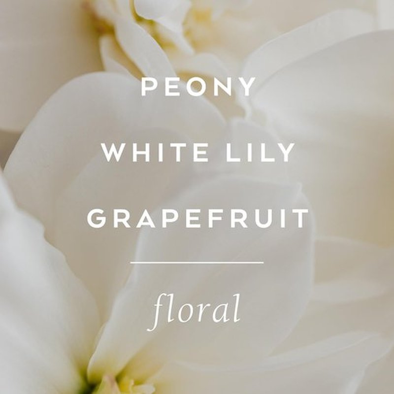 Lollia Hand Cream - Peony & White Lily Scented Moisturizing Lotion | 4 oz Quick-Absorbing Formula