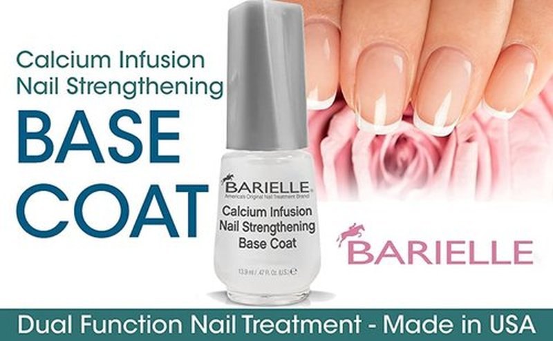 BARIELLE Calcium Infusion Nail Strengthening Base Coat .47 oz.