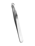 rinocos [Premium Hand-Made] Nose Hair Clippers for Men - Nasal Clippers, Nose Hair Trimmer, 304 Surgical-Grade Stainless Steel, Eyebrow Trimmer, Third-Generation Craftmanship (Silver)