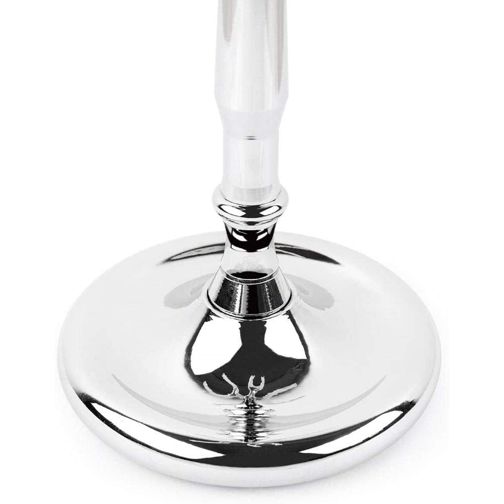Mrisata 4 Prong s and Shave Brush Stand, Shaving Brush Holder Stand Tool, Shaving Accessories for Man, Holder, Holds 2 Double Safety s and 2 Shave Brushes (4 Holes)