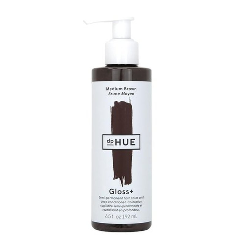 dpHUE Gloss+ Medium Brown Hair Color Treatment - Boosts Fading & Enhances Shine - 8-12 Applications