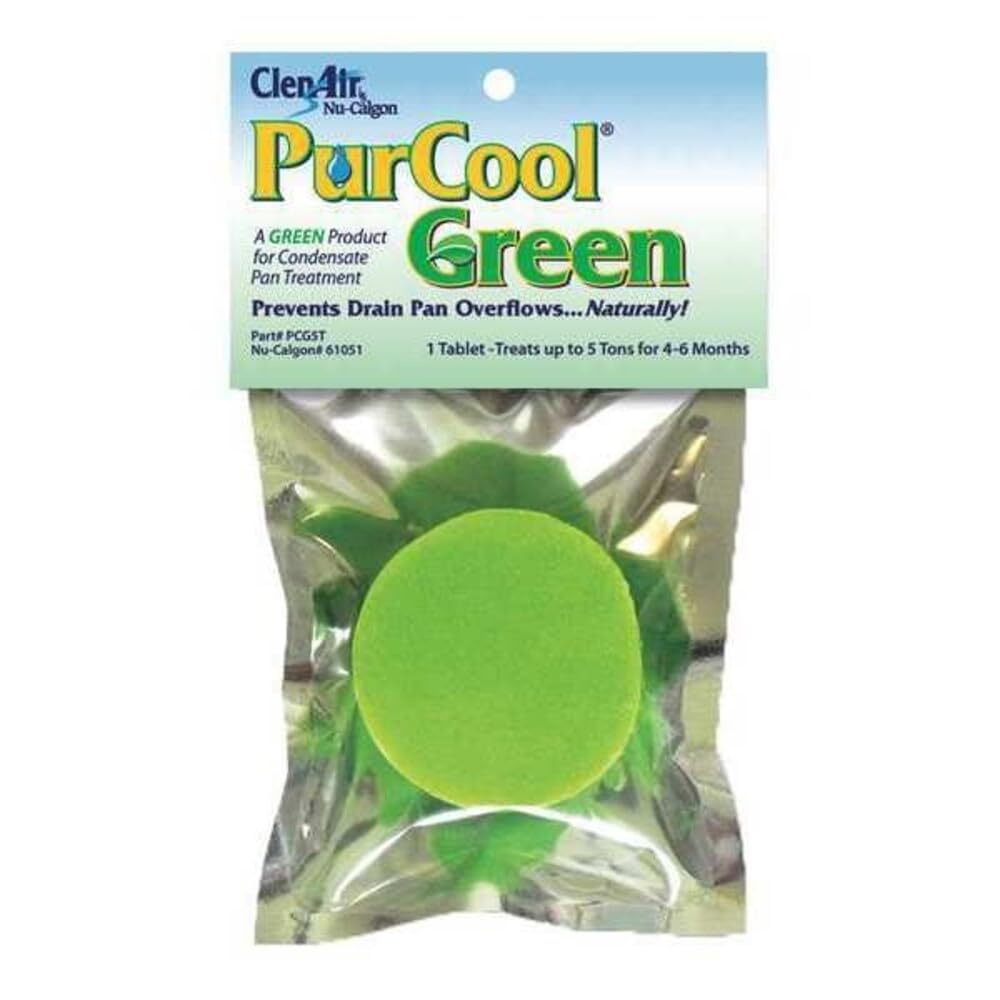 Nu-Calgon Condensate Pan Treatment,5 Ton,Tablet 61051-1 Each