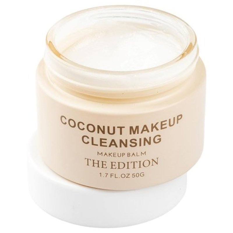 The Edition Coconut, Makeup Balm, Face Cleanser, Makeup Remover & Cleansing Balm – Gentle Face Makeup Cleanser for Waterproof Makeup, Hydrating Skincare for All Skin Types, 50g