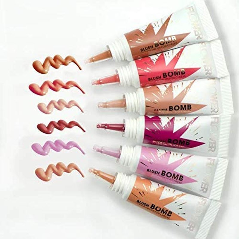 FLOWER Beauty Liquid Blush - Silky Gel Cream Formula for Radiant Cheeks | Buildable & Lightweight (Bubbly)
