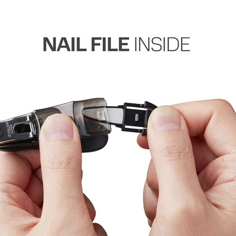 Nail Clippers, Steinder® Easy 360 Rotation Nail Clippers Set Made in Korea/cortauñas cortaúñas de Manos y pies/Gift for Men & Women Convenient Senior for Thick Toe Nail.
