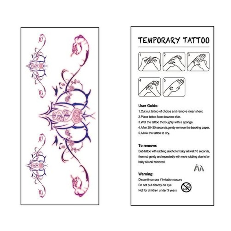28 Sheet Sexy Temporary Tattoos for Abdomen Waist; Waterproof, Ideal for Bachelorette Parties. Temporary Fake Body Tattoos for Women and Girls
