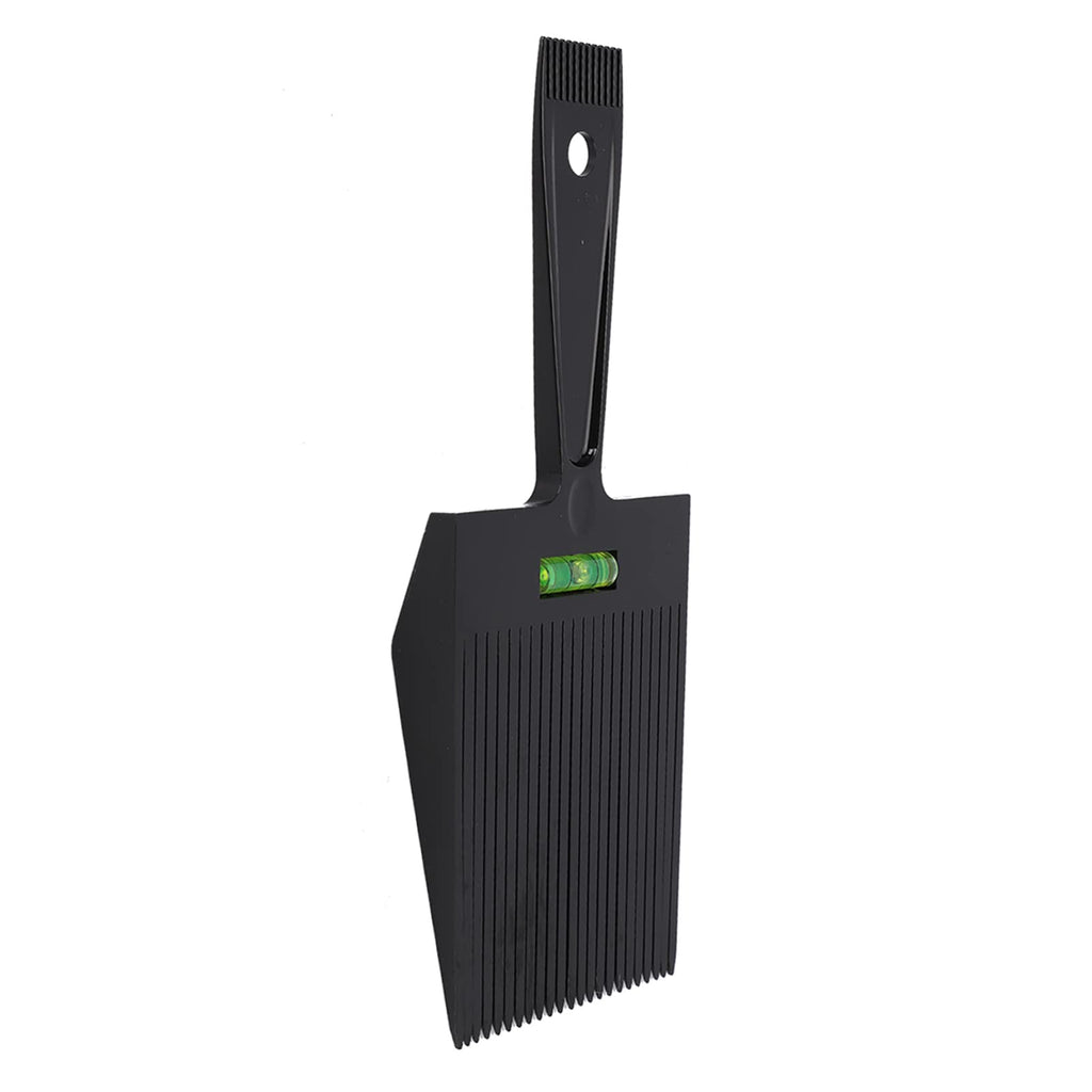 GBSCLOVER Flat Top Comb Board with Level Gauge, ABS Lightweight Cutting Comb with Level, Ergonomic Design hair guide Tool Easy to Use for Haircut, Clipper, Fading and Cutting Hair