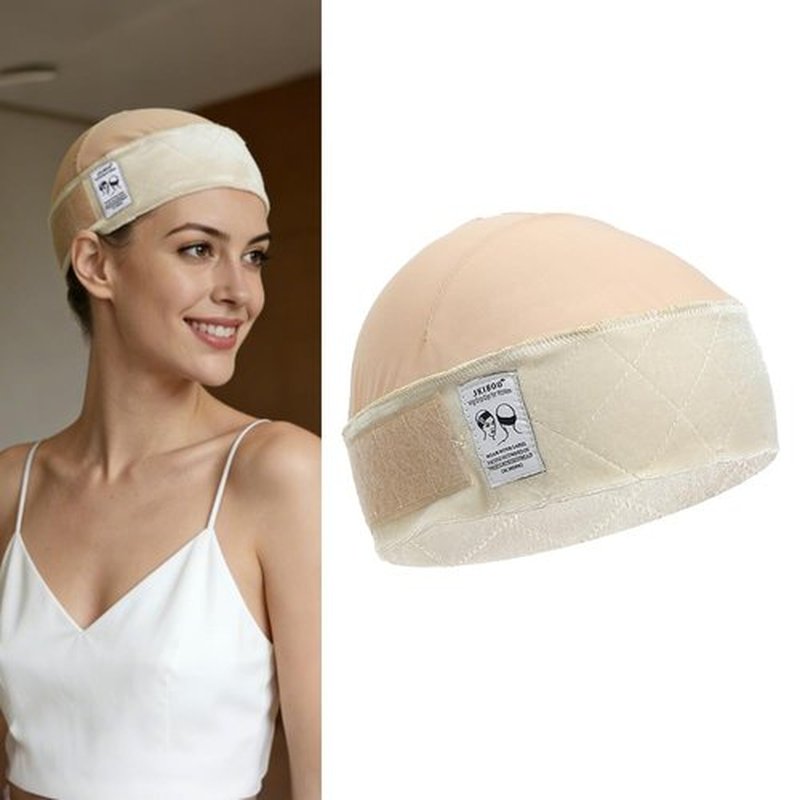 JKIBOO Wide Wig Grip Cap for Women Non Slip,Wig Caps with Velvet Wig Grip Band for Glueless Wigs