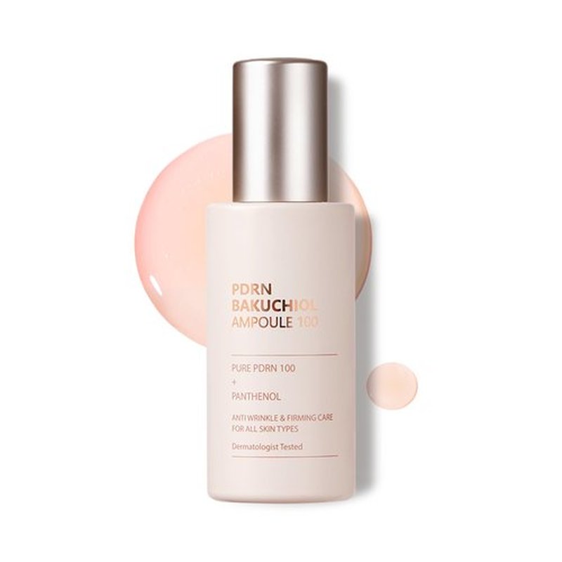 CU Dr. Solution PDRN Ampoule CUSKIN Korean Skin Care with Salmon DNA, Plant Based Bakuchiol, Moisturizing Bifida, and Collagen, Korean Skin Care PDRN Serum Ampoule, 35 ml (1.01 fl. oz.)