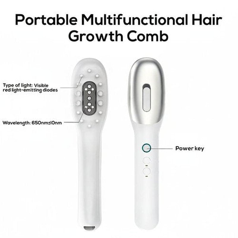Red Light Therapy for Hair Growth, Scalp Massager Hair Growth Comb,Red Light Comb Devices