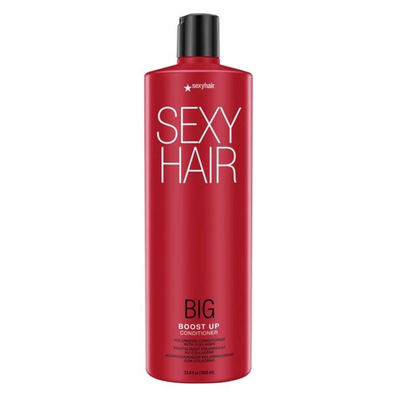 SexyHair Big Boost Up Volumizing Shampoo & Conditioner - 20% More Volume, Sulfate Free, All Hair Types