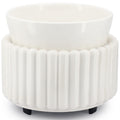 VICTORIA AROMA Ceramic Wax Melt Warmer 3-in-1 Candle Wax Warmer for Scented Wax Melter Electric Fragrance Wax Burner for Home Office Bedroom Gift & Decor…
