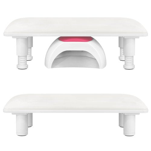 Arm Rest for Nails Tech, Adjustable Height Nail Arm Rest Stand Manicure Hand Rest Armrest Anti-Slip