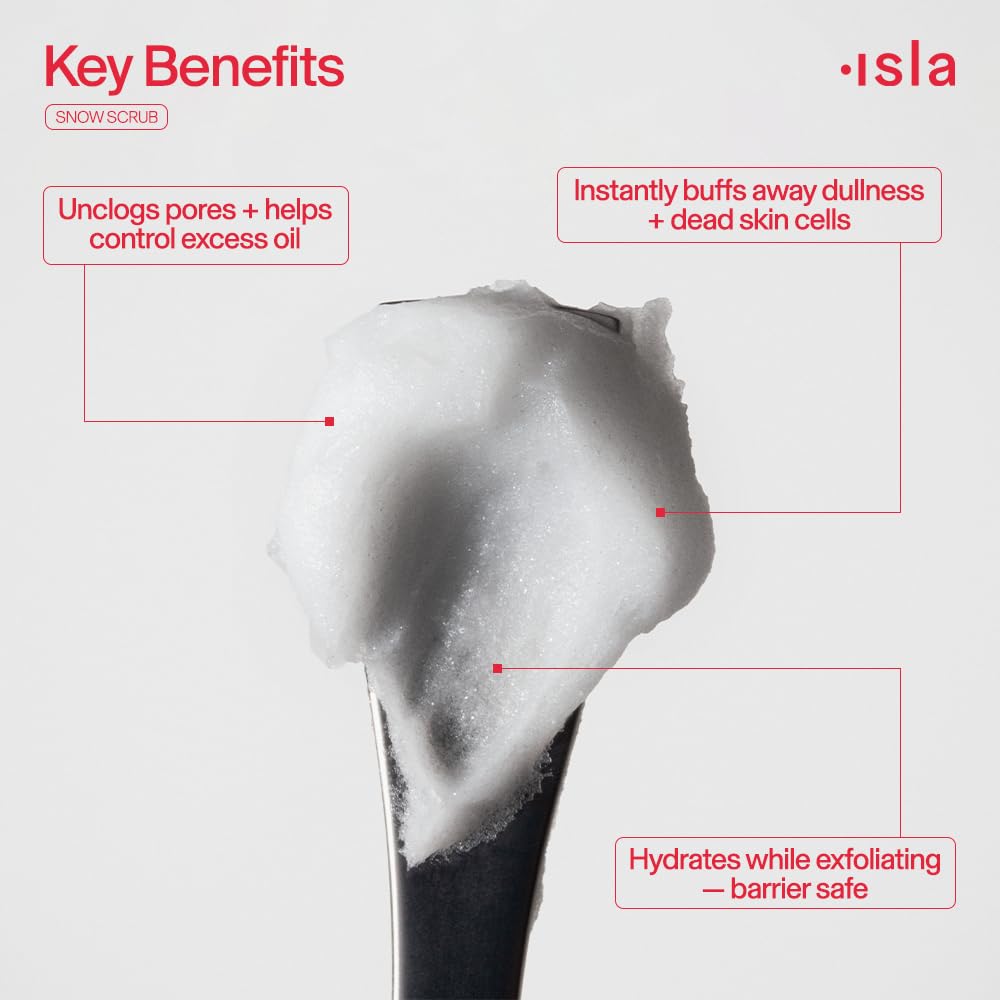 ISLA Beauty Women's Snow Scrub Exfoliator