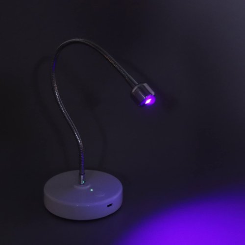 Brrnoo LED Nail Lamp, 3W Gel Polish Drying Lamp USB Gooseneck Hands Light Rotatable Nail Dryer Quick Dry Nail Polish Curing Lamp，Manicure Decor Tool for Salon Home DIY