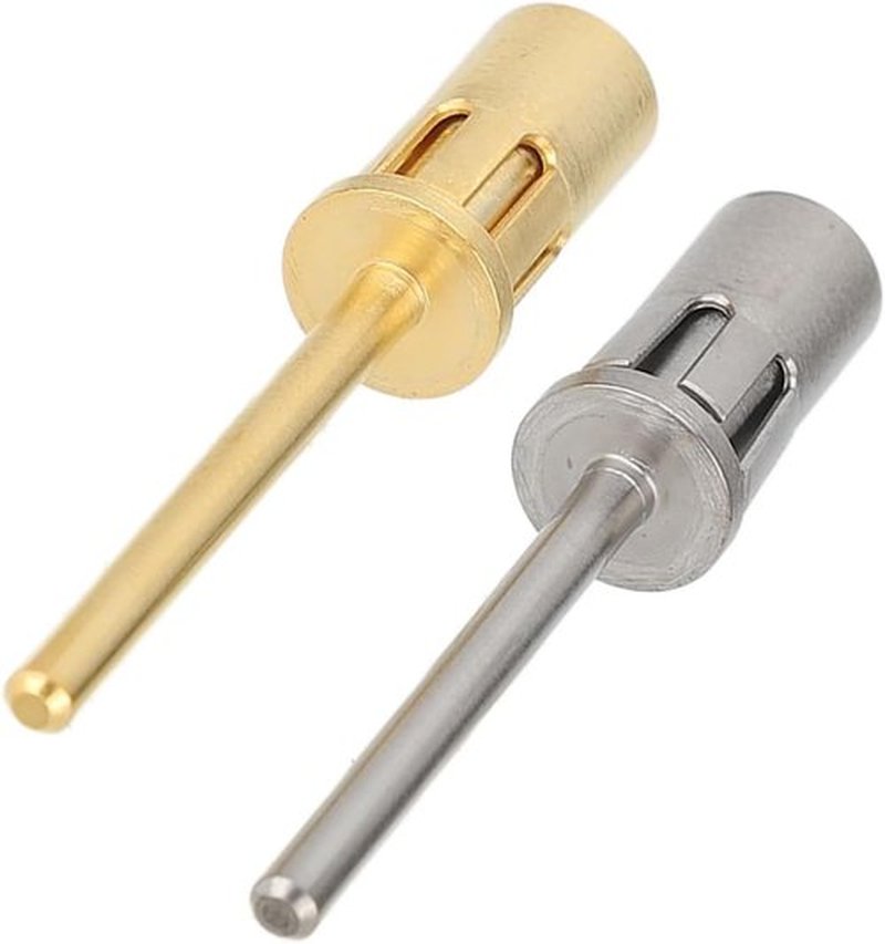 Bestgle 2Pcs Nail Art Easy-Off Mandrel Bit 3/32Inch Shanks, Fast Remove Acrylic or Hard Gelfor Manicure Tool Accessory Sanding Band Mandrel for Electric Nail File