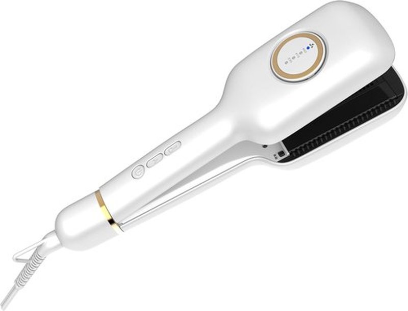 CHASKA Air Styler - Wet to Dry Plasma Hair Straightener with Cool Air Lock for Lasting Style