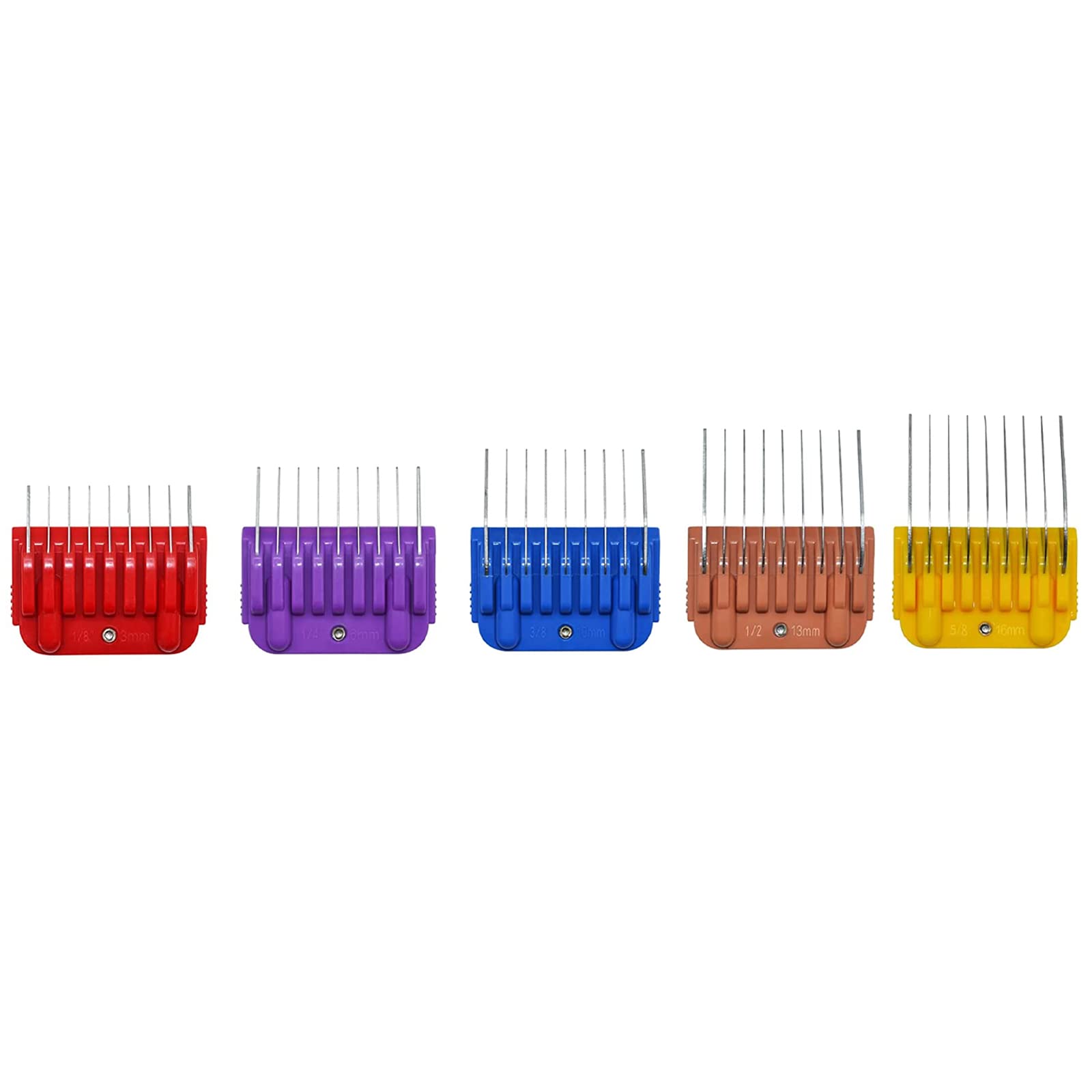 Dog Stainless Steel 5 Color Comb Compatible with andis oster A5 wahl km10