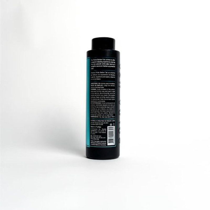 Rolda Men's Barber Talc Powder - White Talcum Powder After-shave Solution Is Highly Absorbent And Provides A Fresh, Clean Feeling After Every Shave, Helping To Calm Itchy Skin And Prevent Irritation