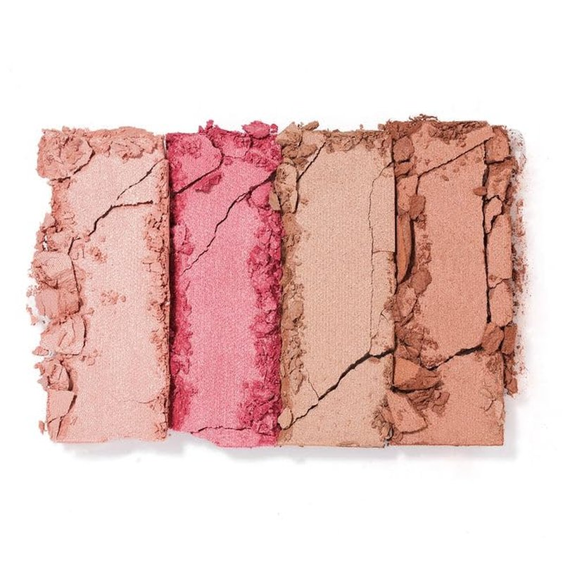 Wander Beauty Riviera Blush & Bronzer Palette - 4 Versatile Shades for a Radiant Glow