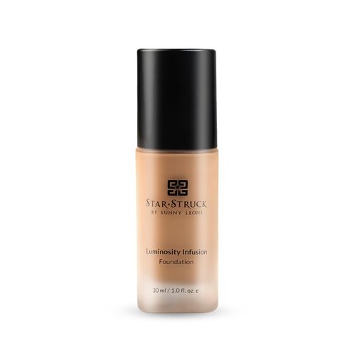 Sunny Leone Liquid Foundation - Matte Finish, Vegan & Cruelty-Free, Medium-To-Full Coverage | Neutral Beige, 1 Fl Oz