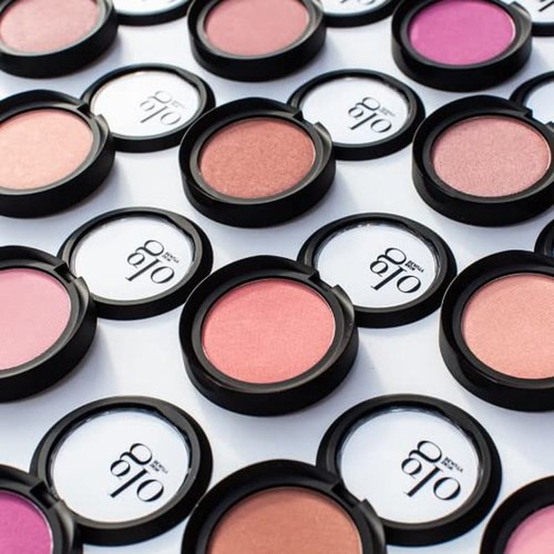Glo Skin Beauty Blush - Sheer Petal Pressed Powder for High Pigment, Natural Glow Makeup