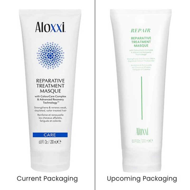 ALOXXI Repair Hair Mask - Deep Conditioning Treatment for Color-Treated Hair | Enriched with Keratin & Peptides, 6.8 Fl Oz
