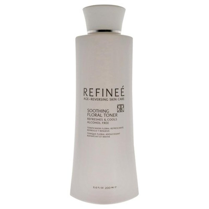 Refinee Soothing Floral Face Toner - Alcohol-Free Hydrating & Firming Rose Water | 6oz