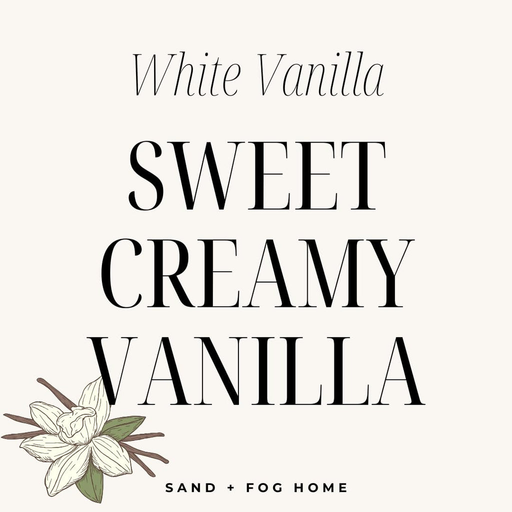 Sand + Fog White Vanilla - Scented Liquid Hand Soap - Moisturizing Hand Soap - Made with Aloe - Paraben Free- 20 oz