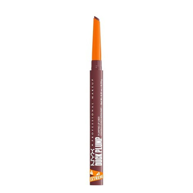 NYX Professional Makeup Duck Plump Lip Liner - Matte Pencil for Long-Lasting 10HR Wear | Pink
