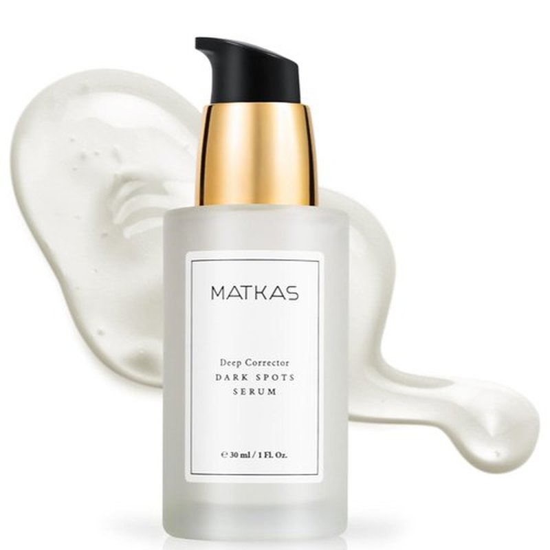 MATKAS Korean Dark Spot Corrector Serum - Niacinamide Brightening Formula for Oily Skin | 1 Fl. oz.