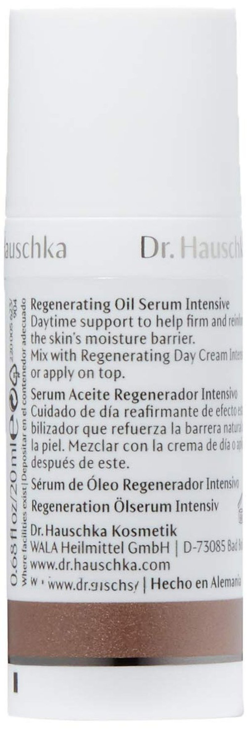 Dr. Hauschka Regenerating Oil Serum - Intensive Daytime Moisture Barrier Support | 0.68 Fl Oz