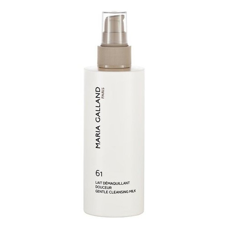 Maria Galland Gentle Cleansing Milk 61 - Soothing Formula for All Skin Types | 200ml/6.7oz