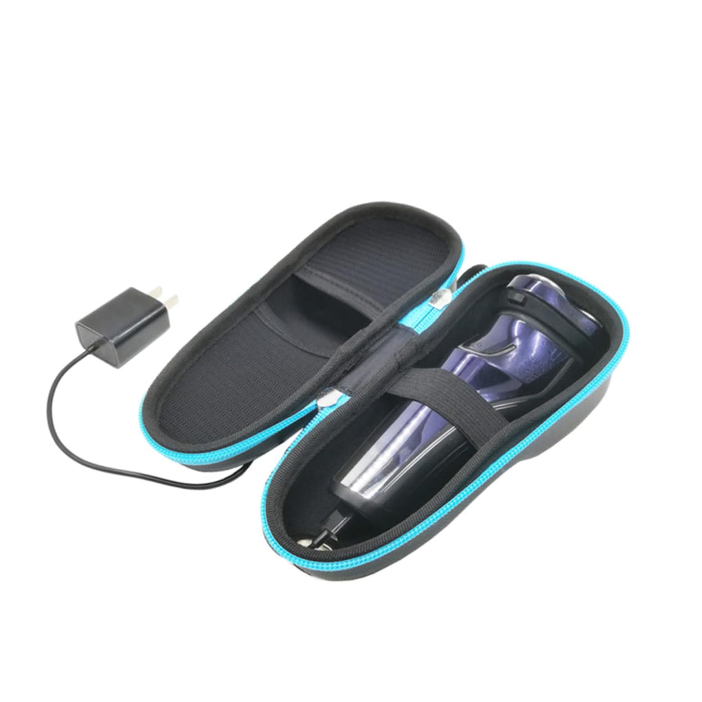 VINTORKY Razor Storage Case Travel Toiletries Organizer Double Zipper Shaver Case