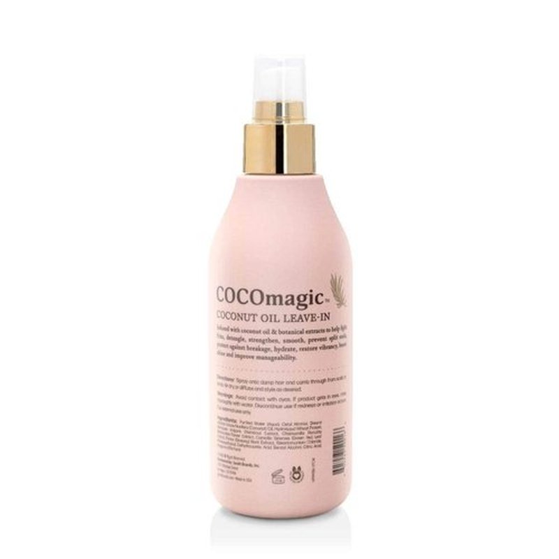 Cocomagic 10-in-1 Leave-In Hair Treatment - Hydrate, Detangle & Prevent Frizz | Paraben-Free, 8 oz