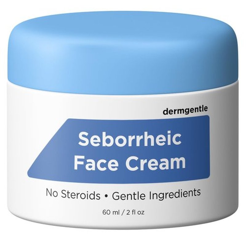 Seborrheic Dermatitis Face Cream by [Brand Name] - Hydrating Formula with MCT Oil & Squalane for Sensitive Skin | Moisturizing Cream for Face, Scalp & Body