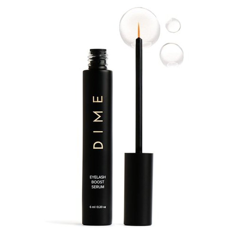 DIME Beauty Eyelash Boost Serum - Enhance Growth for Healthier, Longer, Thicker Lashes | 0.20 oz / 6 ml