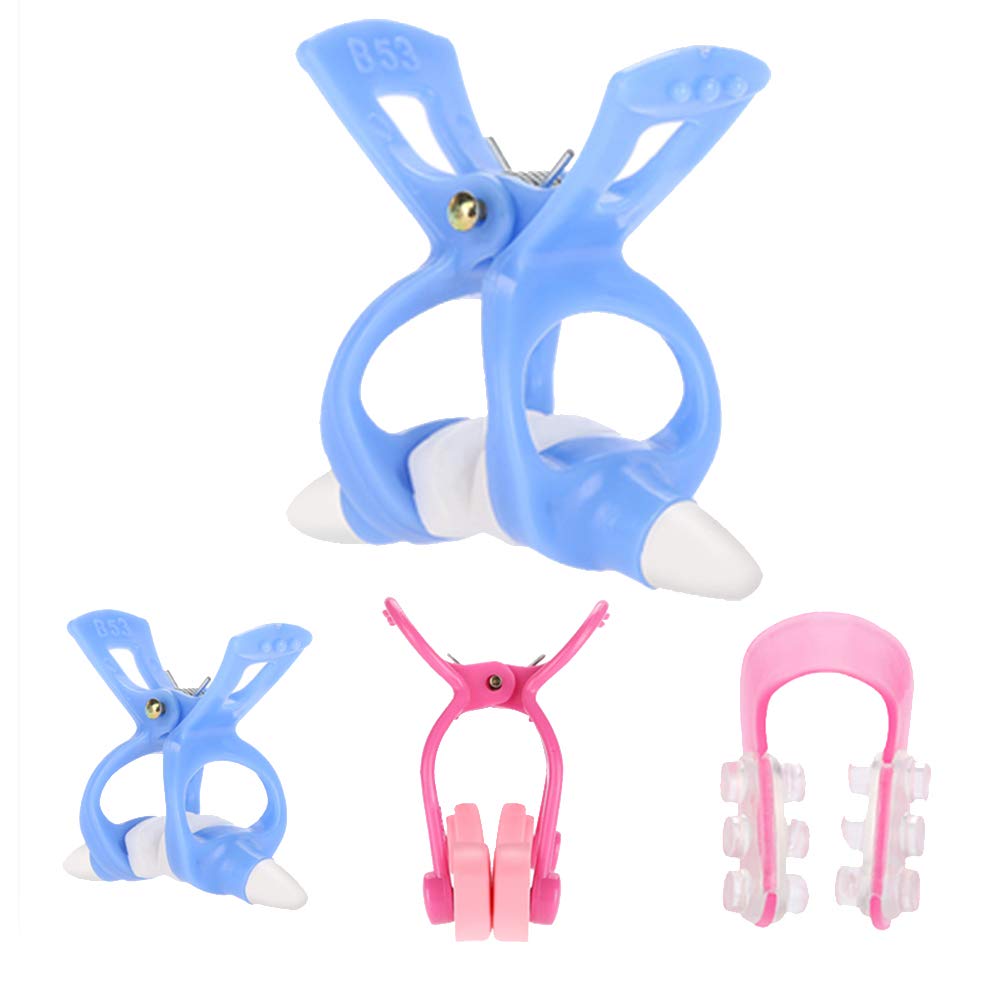 Sonew 3Pcs Nose Shaper Clip, Soft Silicone Nose Lifter for Wide Noses, Unisex