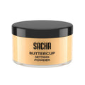 Sacha BUTTERCUP Setting Powder - No Ashy Flashback | Blurs Fine Lines & Pores | Translucent for Medium to Dark Skin, 1.75 oz
