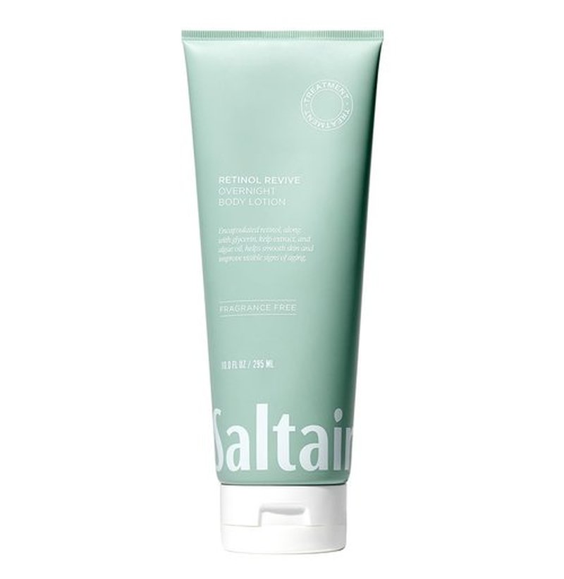 Saltair Retinol Revive Night Lotion - Dual-Action Retinol Body Lotion for Smoother, Firmer Skin - 13oz Pump Bottle
