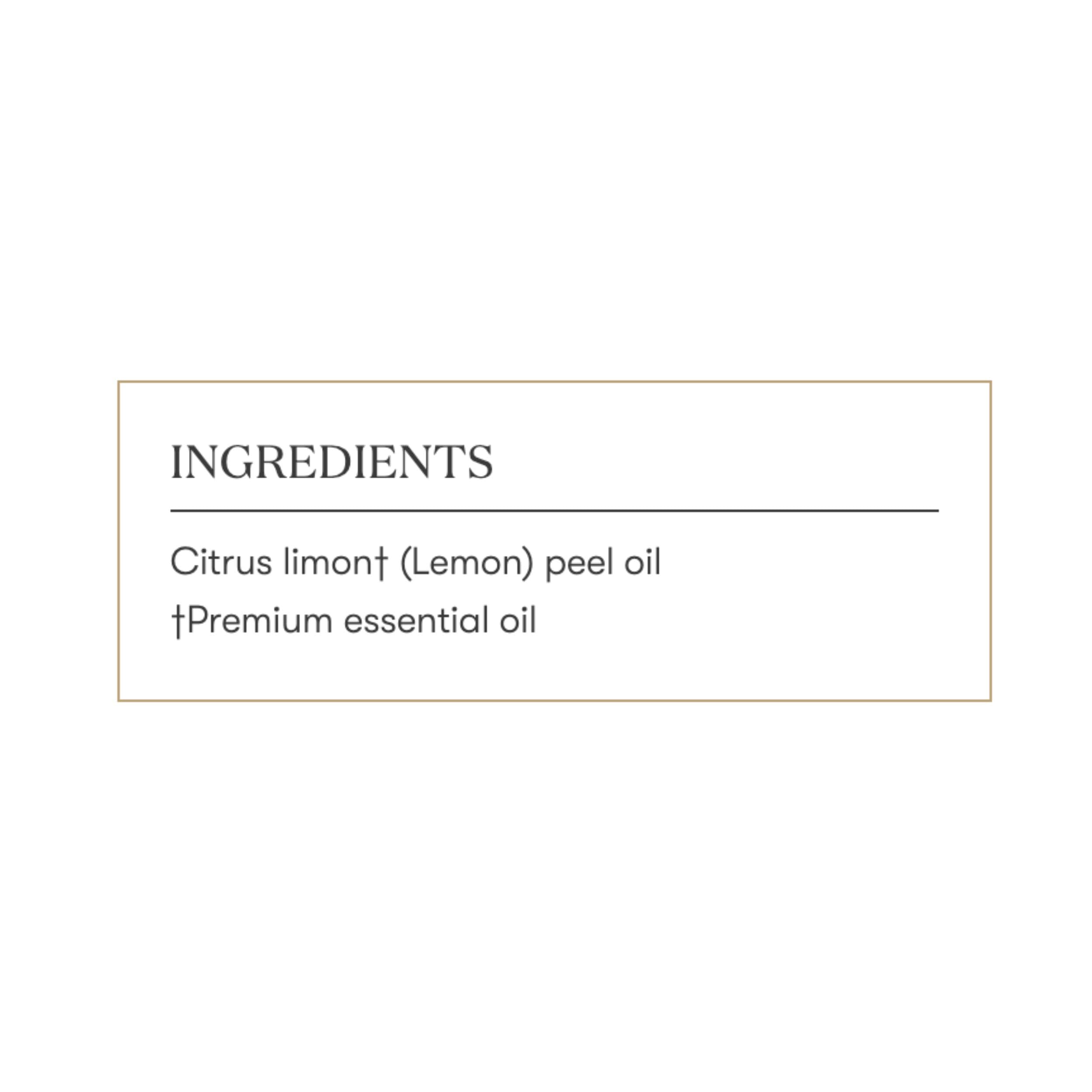 Young Living Lemon Essential Oil | 15 ml | Premium Citrus Oil for Skin Care, Aromatherapy Diffusion & Household Use | Fresh, Zesty Citrus Scent for Authentic Fragrance